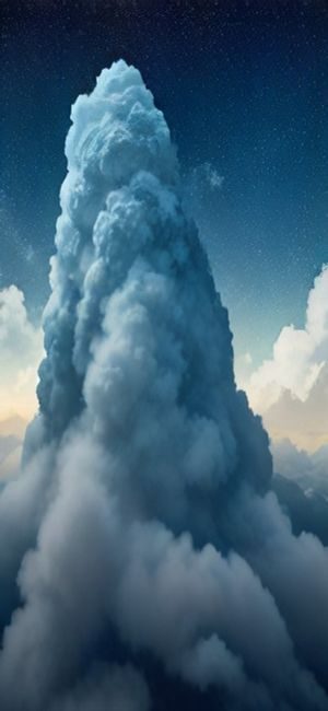 星空影院首页界面截图,展示推荐影片横向卡片与分类标签,背景深蓝主色
